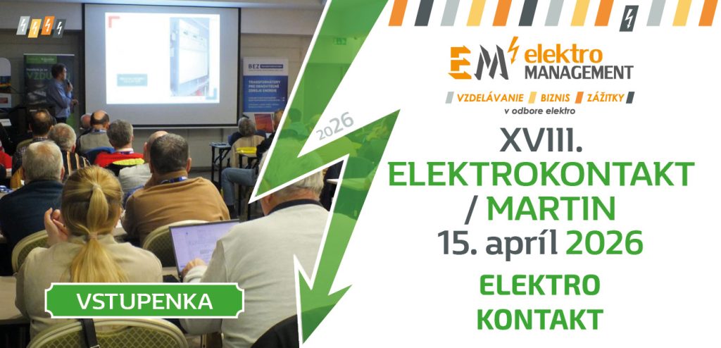 Konferencia ELEKTROKONTAKT VN a VVN v Martine