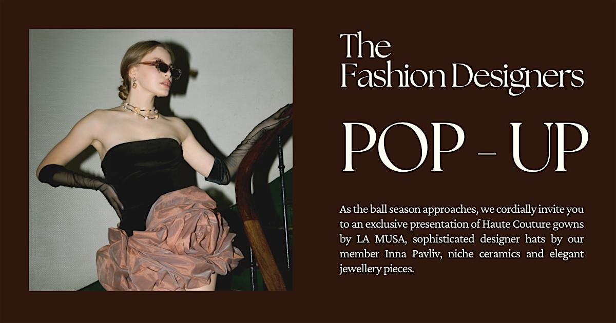 Fashion Designer Pop Up