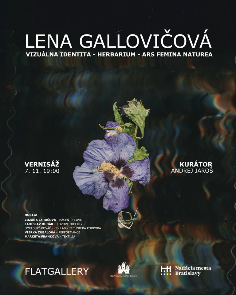 Vernisáž: Vizuálna identita - Herbarium - Lena Gallovičová
