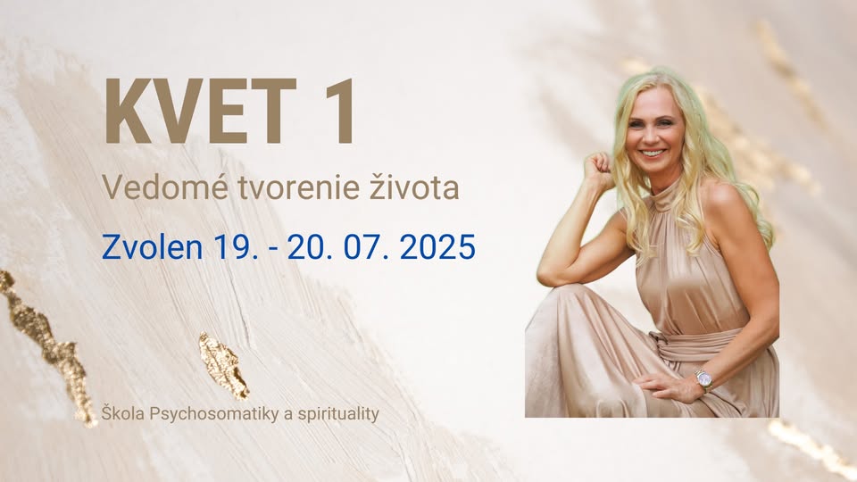 Kurz KVET 1 Vedomé tvorenie reality Zvolen 19. - 20. 07. 2025