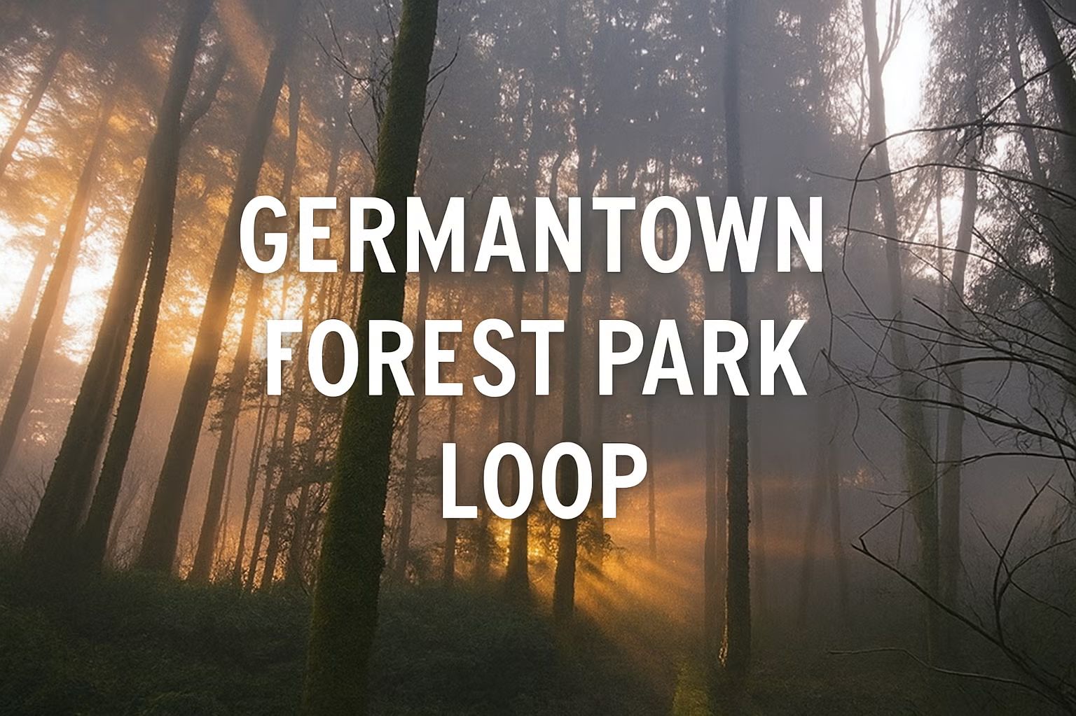 PTR Throwback: Germantown Forest Park Loop +Coffee!