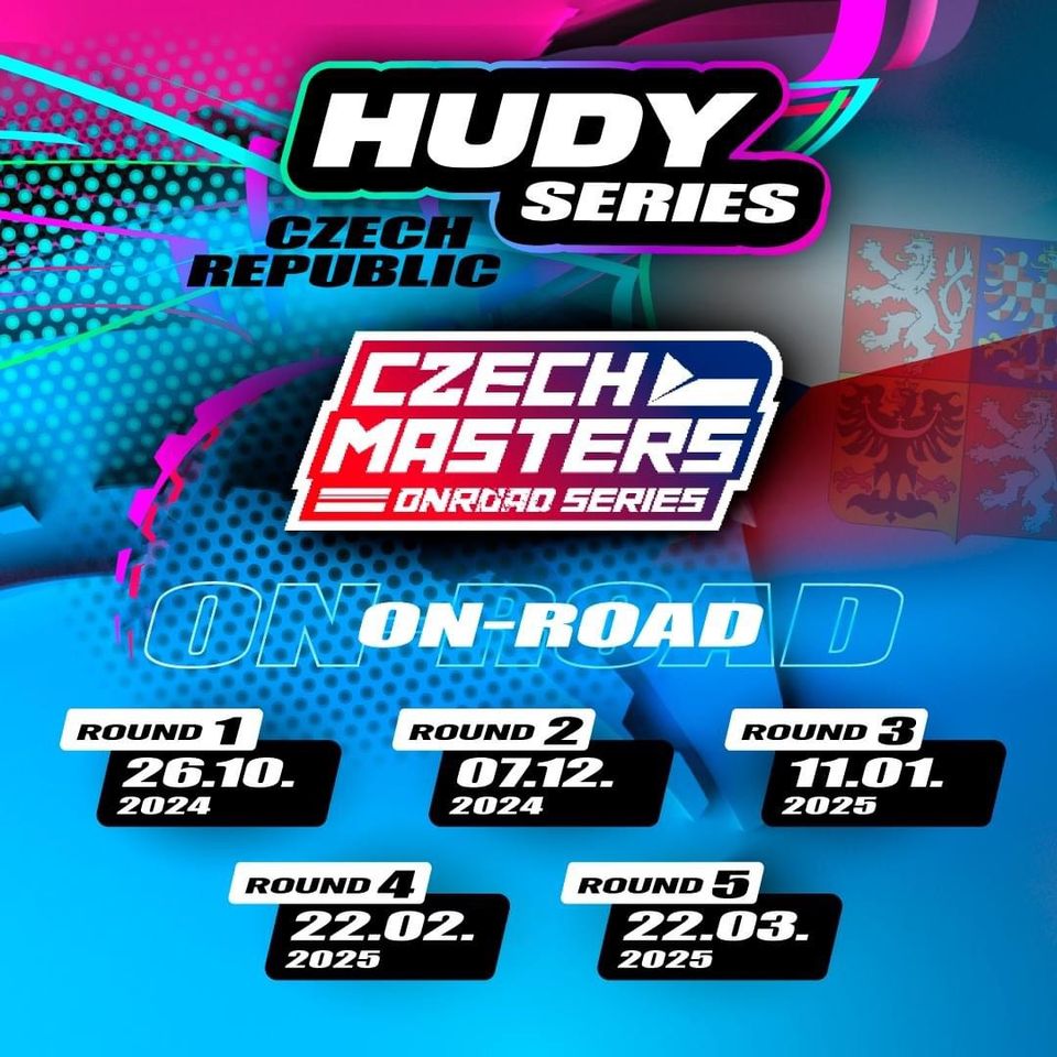 Czech Masters Series onroad 2024/25 by HUDY Series R2