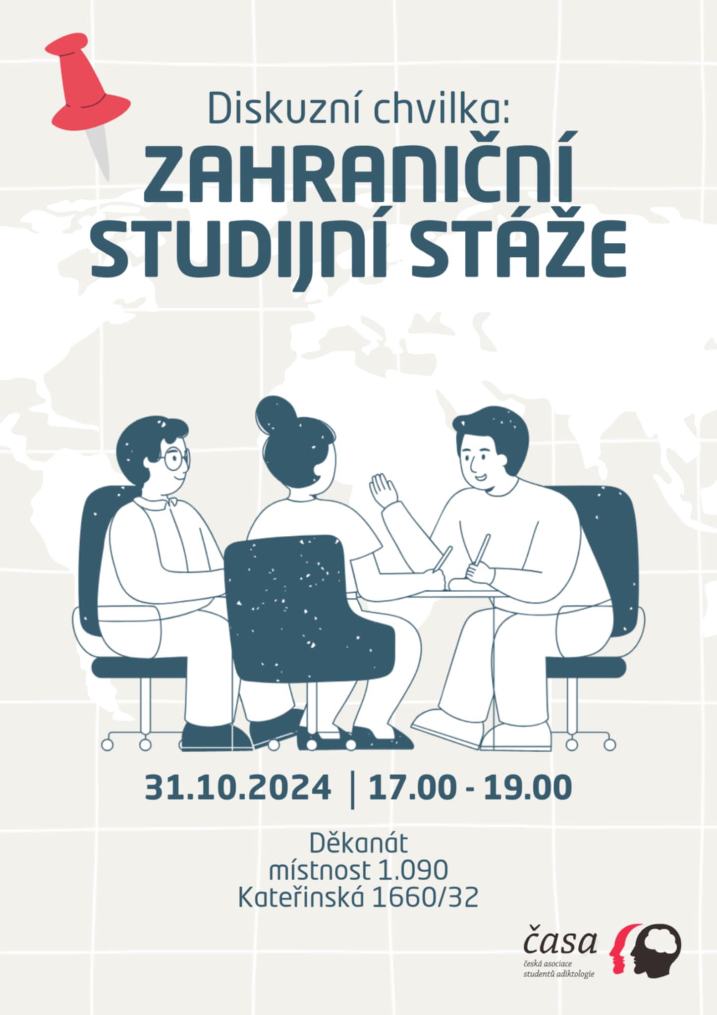 Diskuzní chvilka: Zahraniční studijní stáže