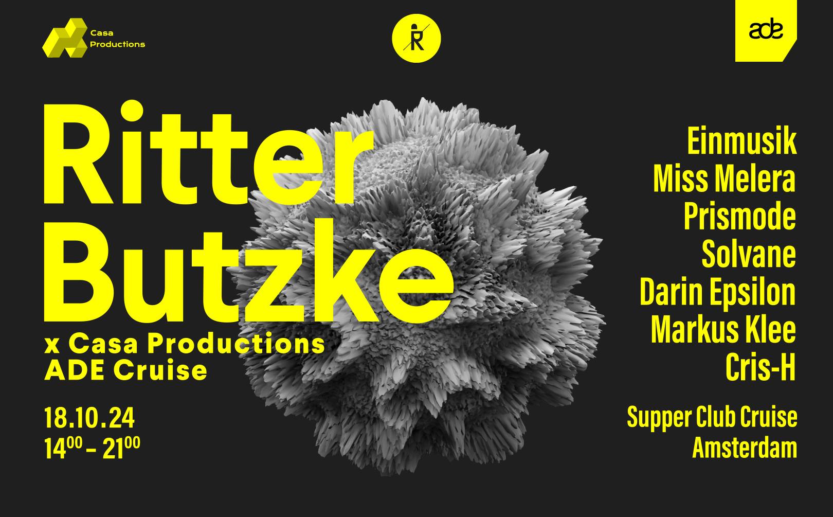 Ritter Butzke X Casa Productions ADE Cruise