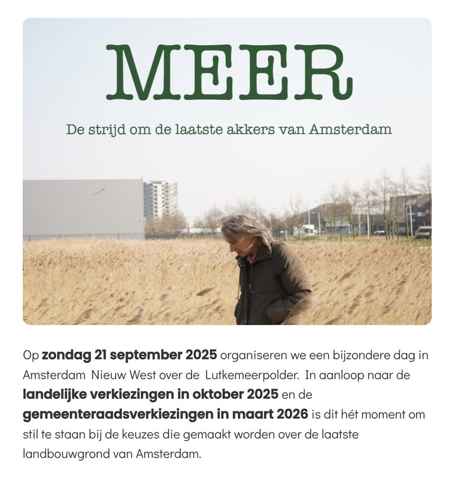 Documentaire MEER & Lutkemeerommetje