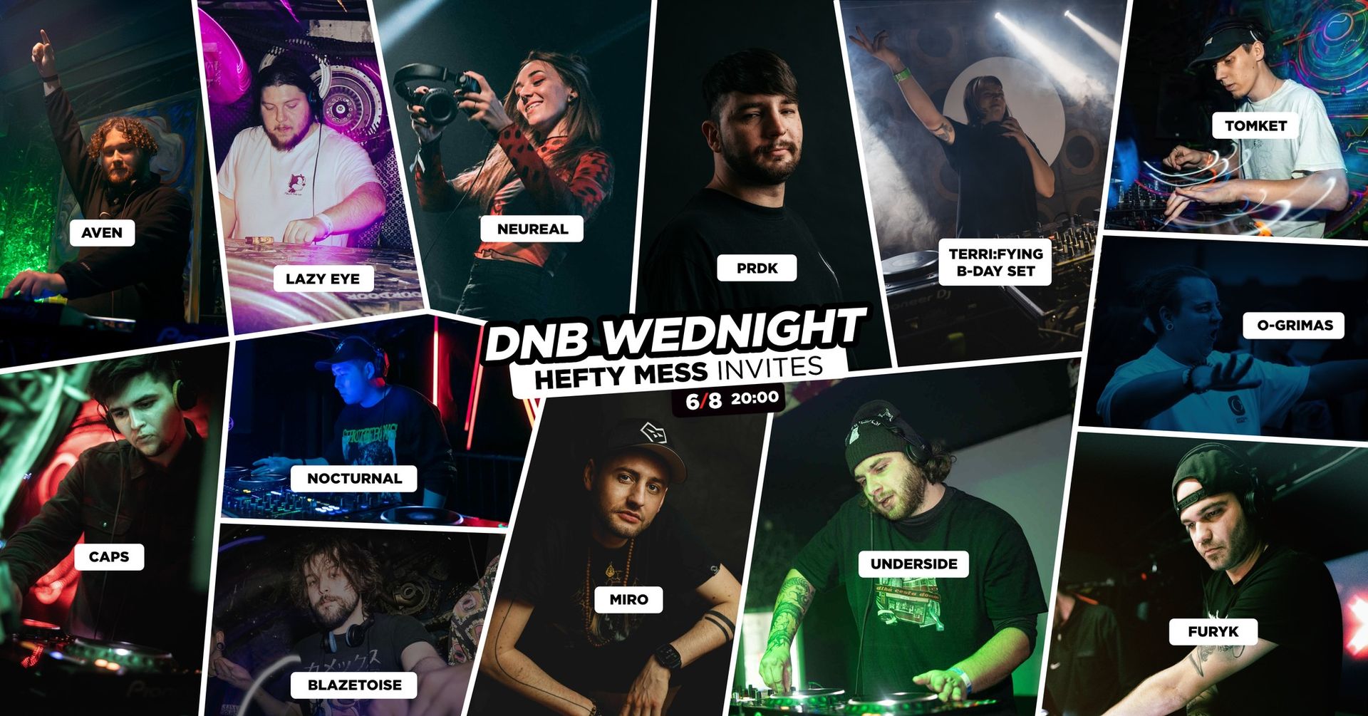 DNB WEDNIGHT: HEFTY MESS INVITES ∞ ROXY PRAGUE