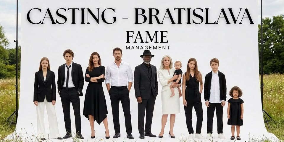 Registračný casting BRATISLAVA