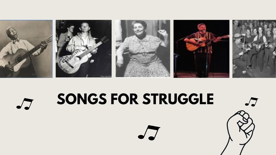 Politics and music night with Corey Dolgon 🎵 Songs for struggle