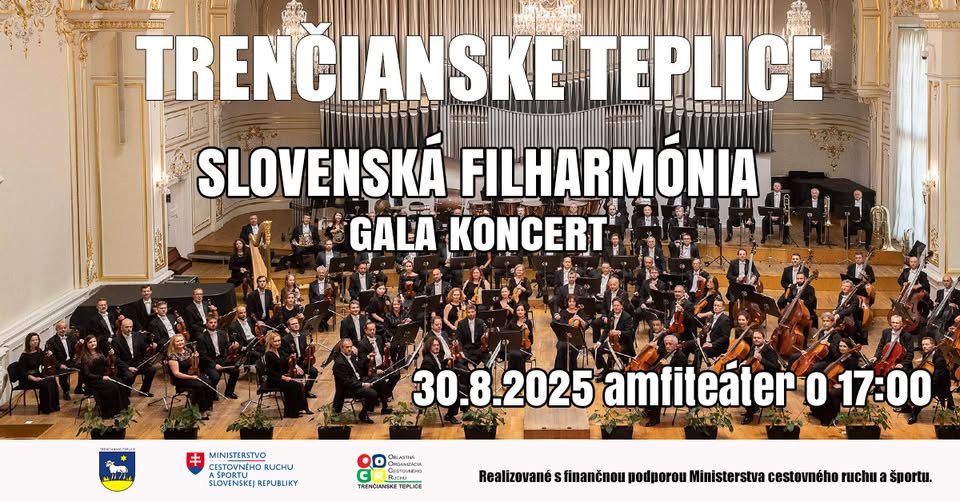 SLOVENSKÁ FILHARMÓNIA v TEPLICACH POD ŠÍRYM NEBOM