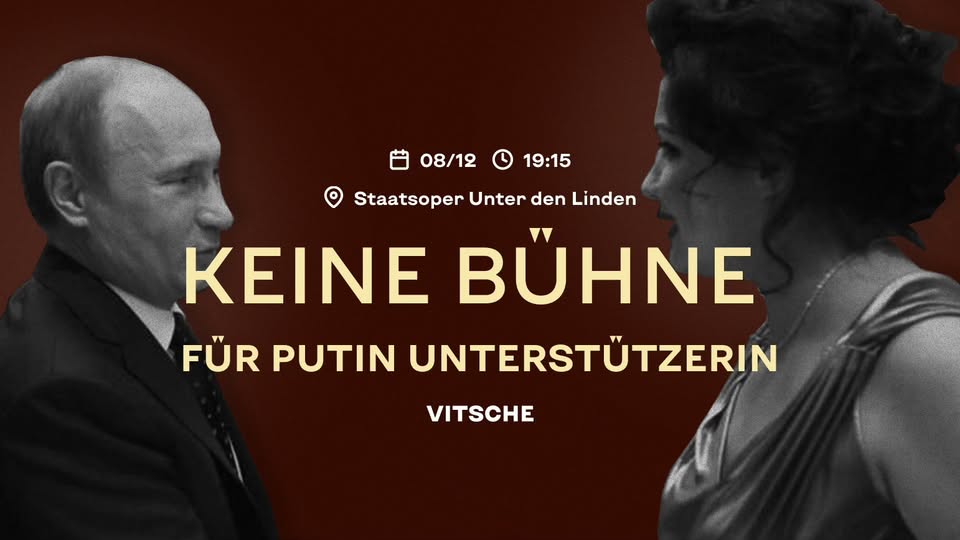 Keine Bühne für Putin-Unterstützerin