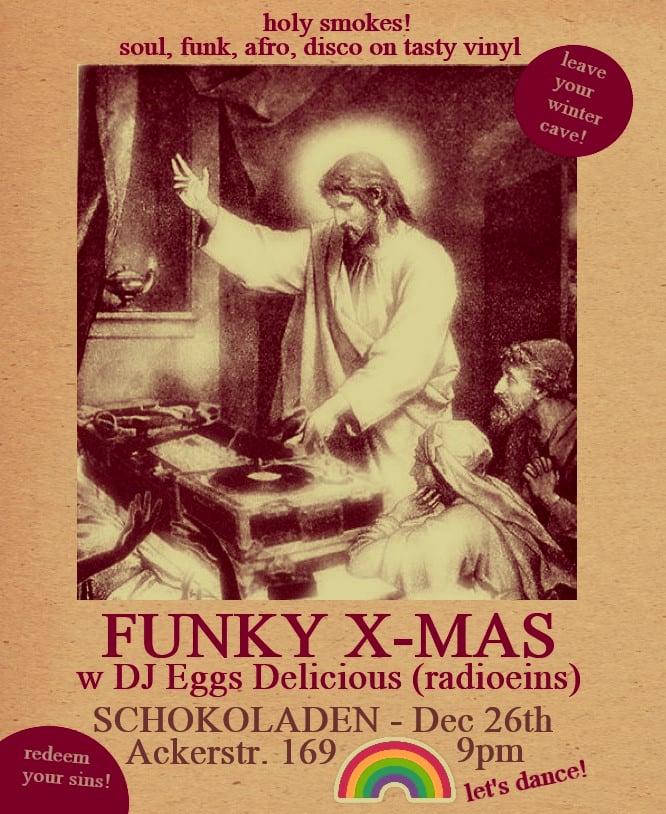 FUNKY X-MAS w DJ Eggs Delicious