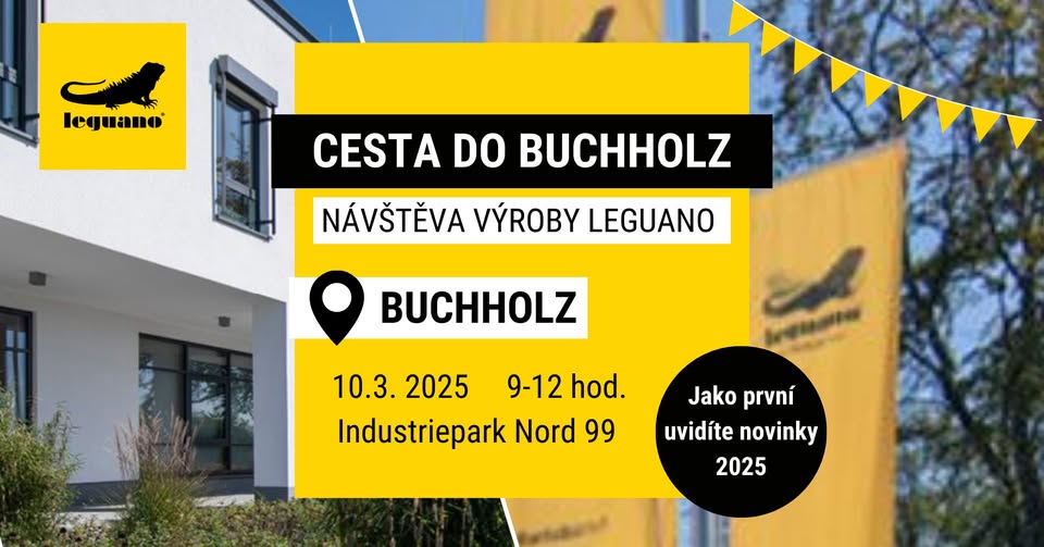Cesta k výrobci leguano do Německa