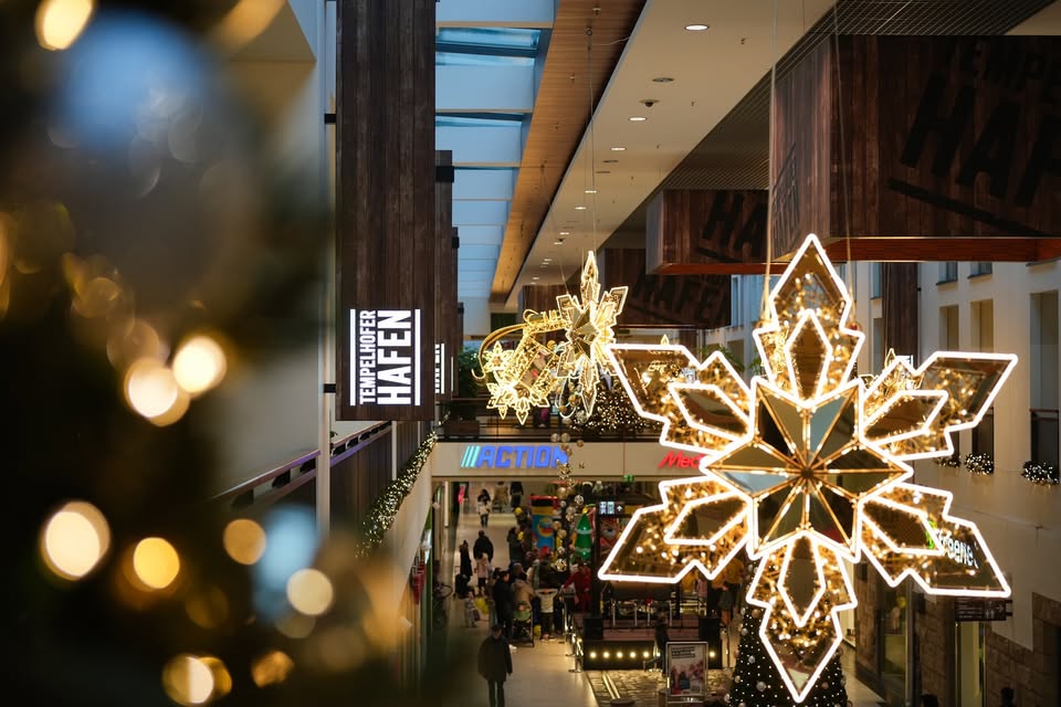 🎄✨ Verkaufsoffener Sonntag im Tempelhofer Hafen – 7.12. ✨🎄