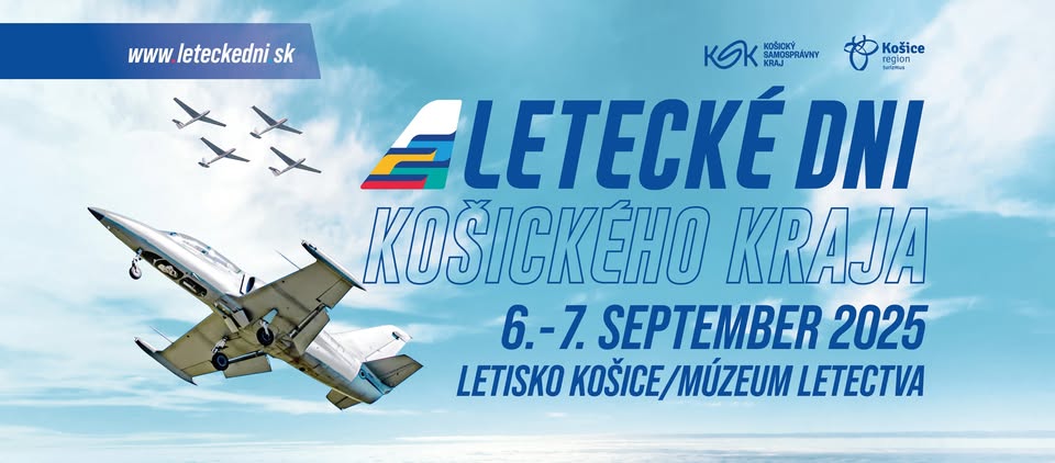 LETECKÉ DNI KOŠICKÉHO KRAJA 2025