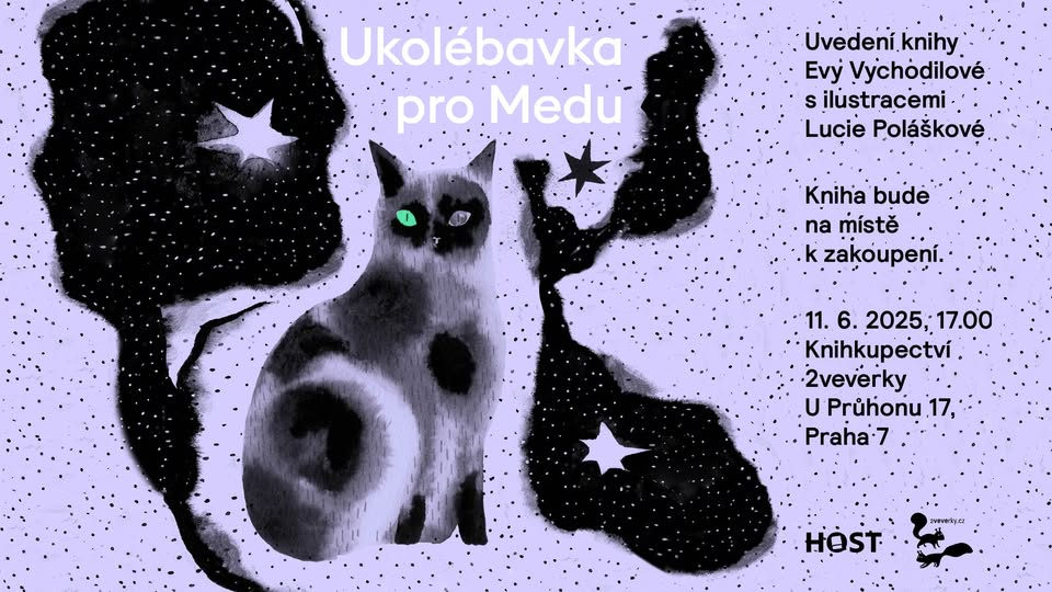 UKOLÉBAVKA PRO MEDU: hudebně-výtvarný křest dětské knihy Evy Vychodilové