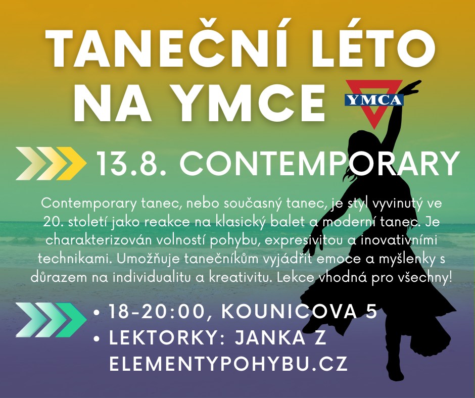 Taneční léto na Ymce - Contemporary