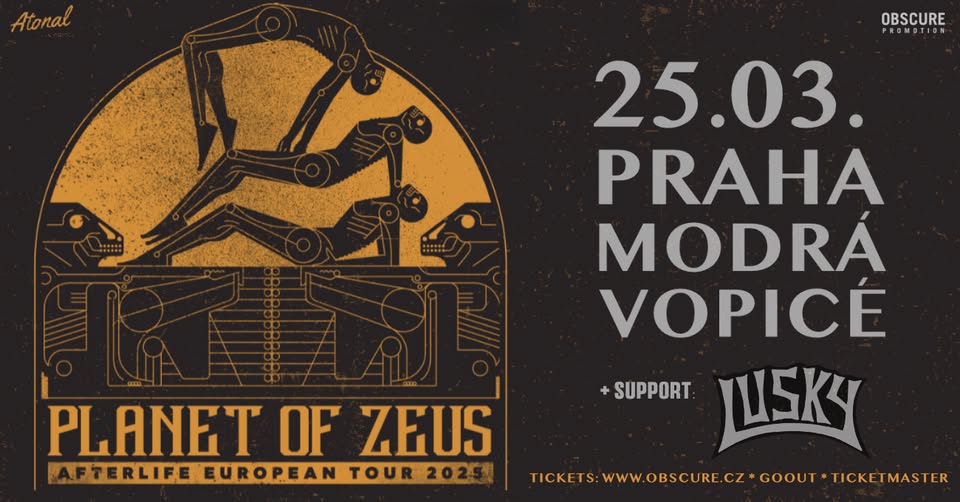 PLANET OF ZEUS, LUSKY - Praha