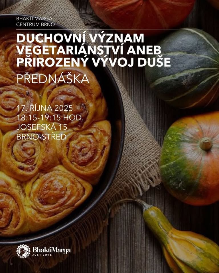Přednáška - Duchovní význam vegetariánství