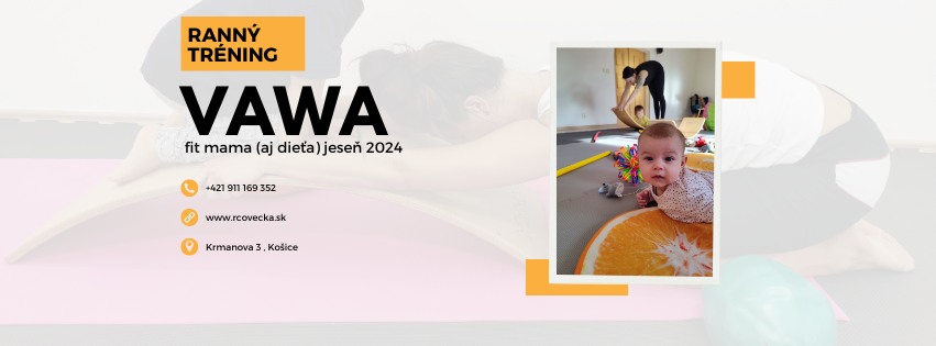 VAWA fit mama (aj dieťa) jeseň 2024, Rodinné centrum Ovečka