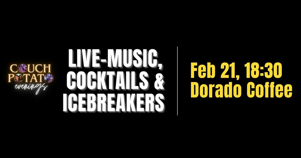 Couchpotato Evenings: Live Music, Cocktails for 100czk, Icebreakers