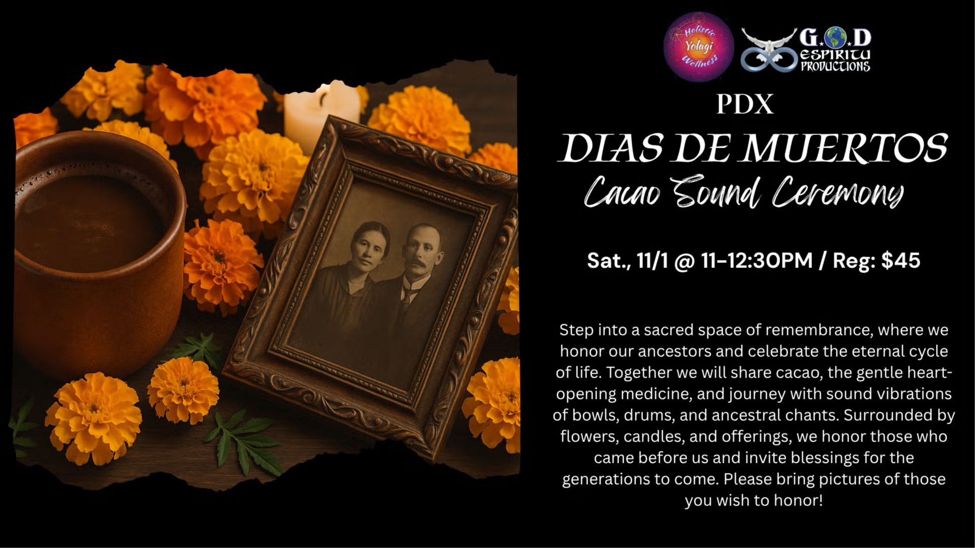 Dias De Muertos Cacao Sound Ceremony
