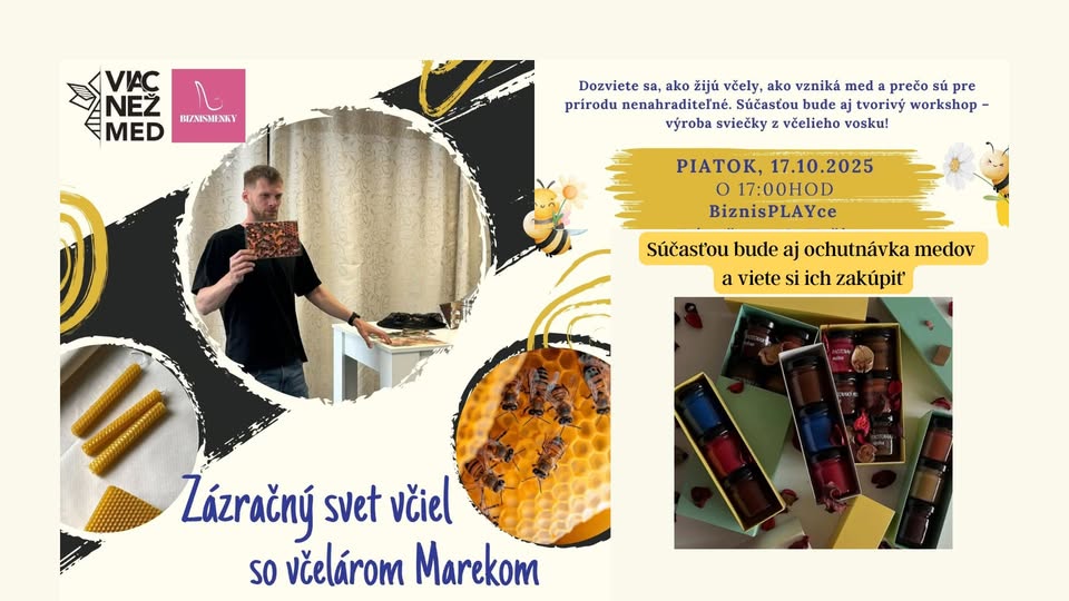 Zázračný svet včiel s včelárom Marekom