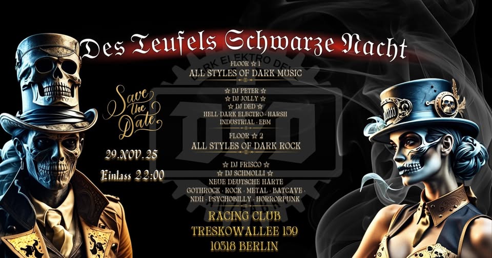 𝕯𝖊𝖘 𝕿𝖊𝖚𝖋𝖊𝖑𝖘 𝕾𝖈𝖍𝖜𝖆𝖗𝖟𝖊 𝕹𝖆𝖈𝖍𝖙 - Berlin (2 Floors !)