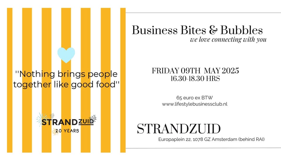 Business Bites & Bubbles - English