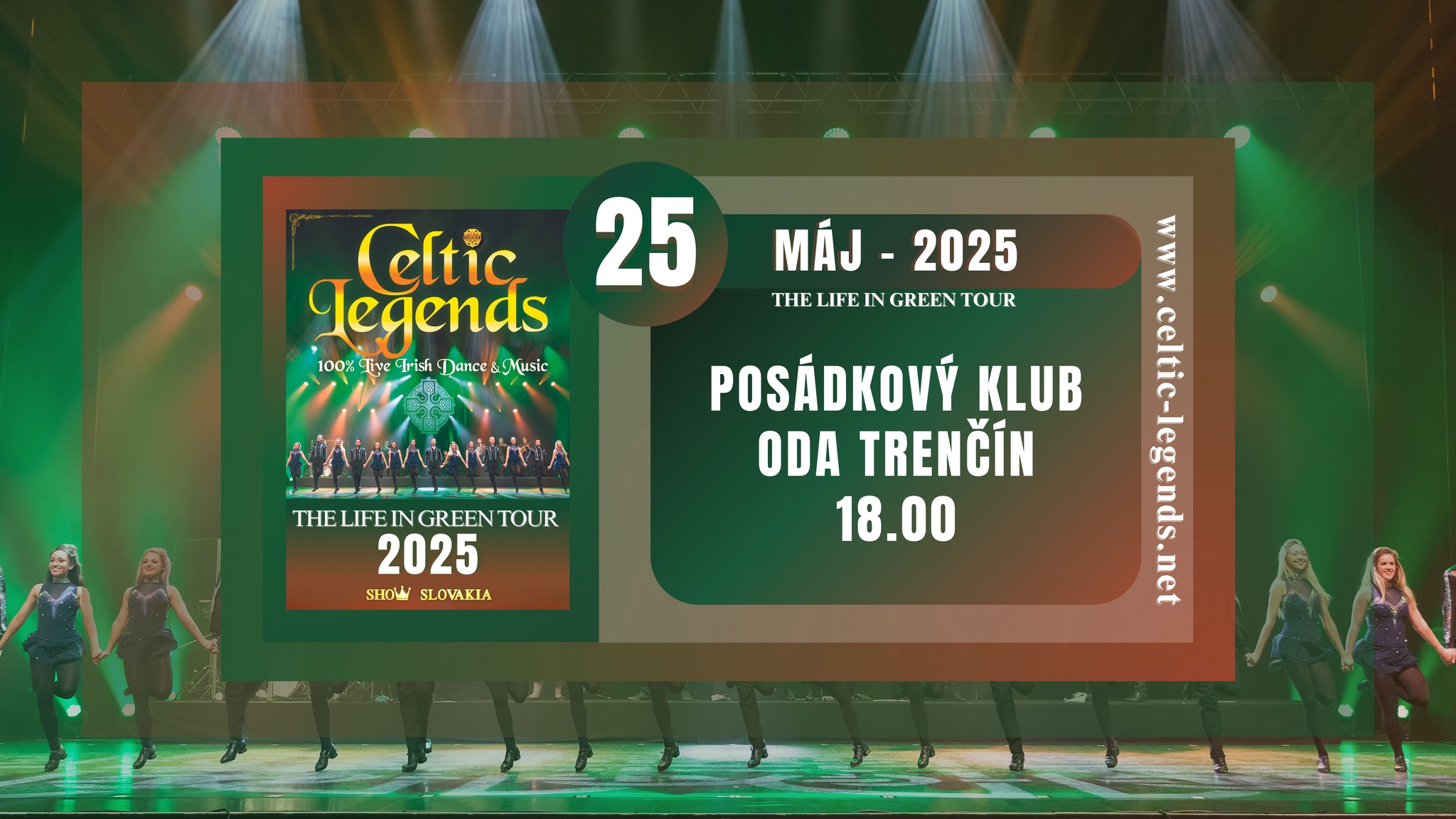 Celtic Legends - The Life in Green Tour - 2025 - Trenčín