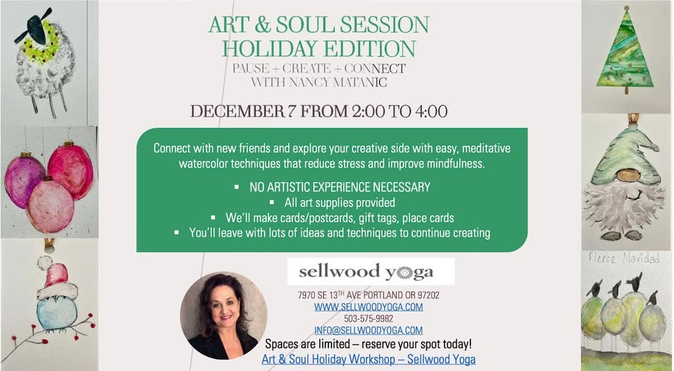 Art & Soul Holiday Workshop