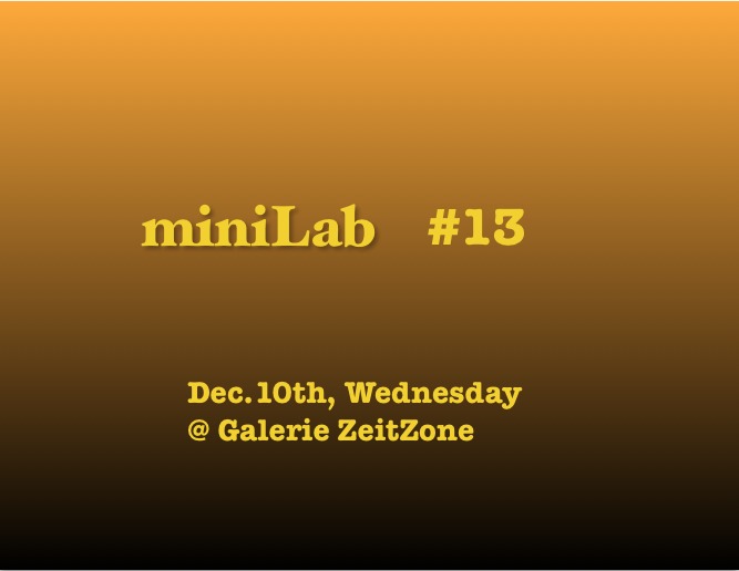 miniLab 13 _ sound experiments