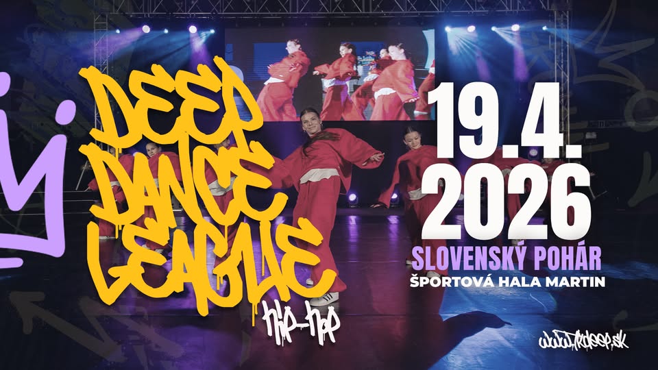 Slovenský pohár 2026 - Deep Dance League Hip-Hop