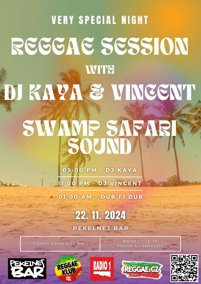 Reggae Session vol. 26 ★ w/ DJ Kaya & Vincent Richards (SWAMP SAFARI)