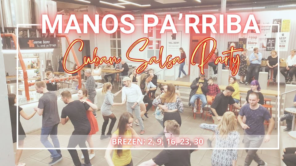 MANOS PA'RRIBA cuban salsa party