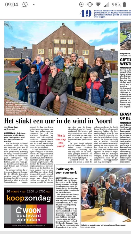 Demonstratie: Stop luchtvervuiling ICL