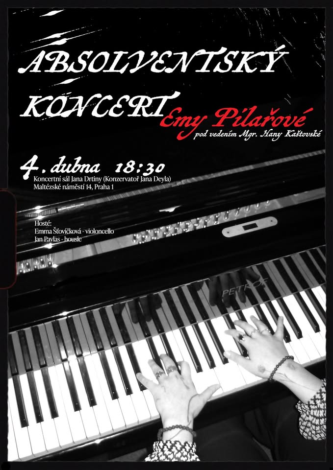 Absolventský koncert Emy Pilařové 1/2