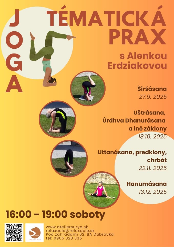 Joga - tematická prax - Uttanásana, Paščimottanásana – predklony