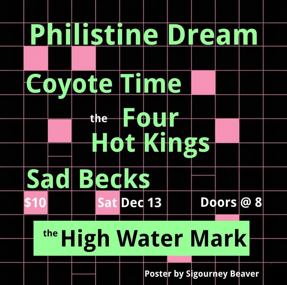 Four Bands at the High Water Mark!