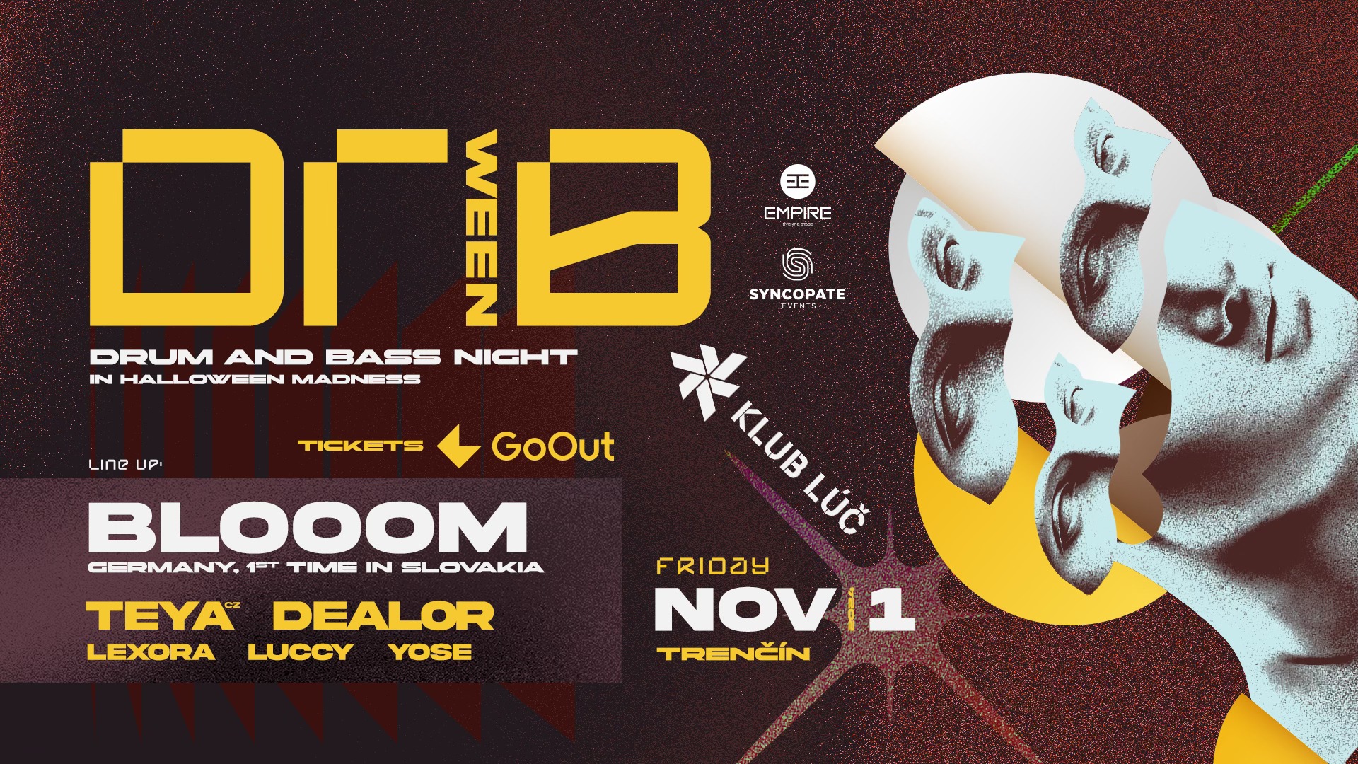 DNB'WEEN /wBLOOM (DE) | TRENČÍN 1.11.2024