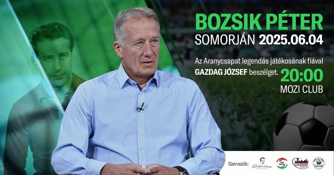Bozsik Péter Somorján - aki kérdez: Gazdag József