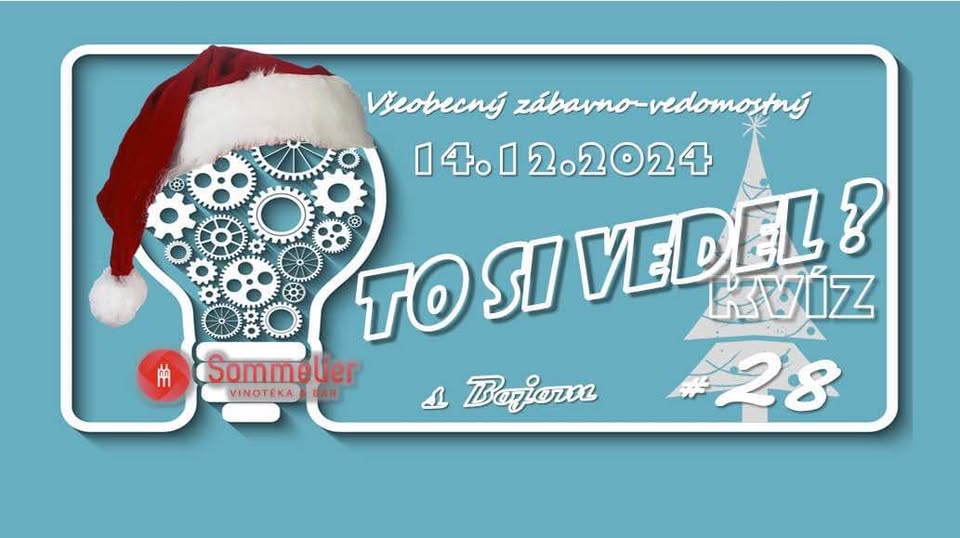 "TO SI VEDEL?” KVÍZ - vinotéka Sommelier