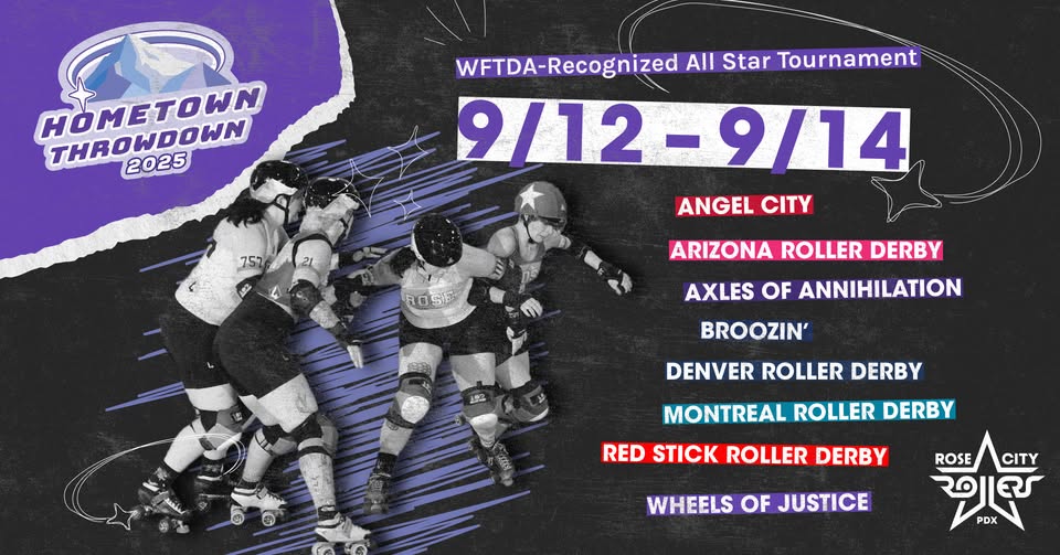 Hometown Throwdown 2025 Roller Derby Tournament