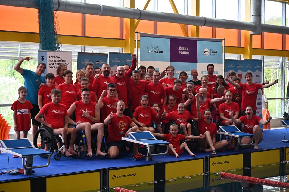 Výjezd SK KB na PARA SWIM CUP PRAGUE 2025