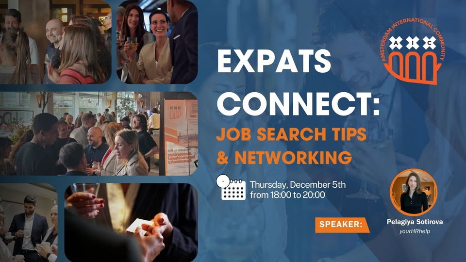 Expats Connect: Job Search Tips & Networking 💼🖊️
