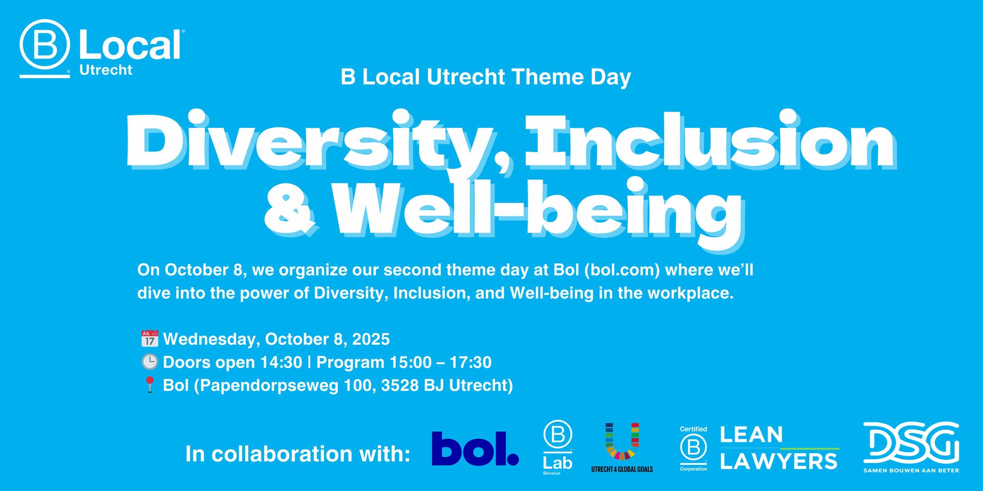 Theme Day: Diversity, Inclusion & Well-being at bol.com!