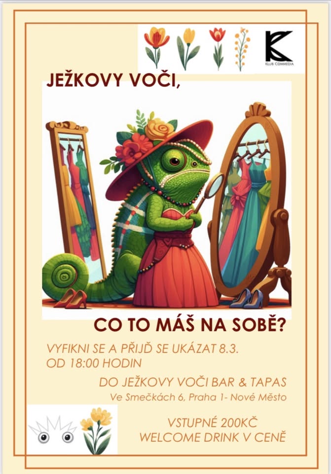 Jezkovy voči, co mas na sobě ??
