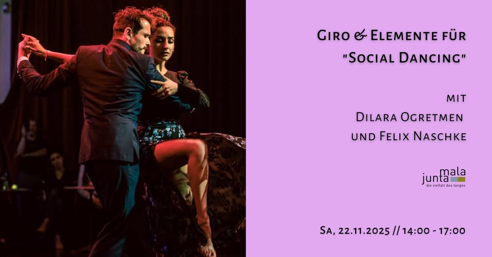 Giro & Elemente für "Social Dancing" - mit Dilara und Felix