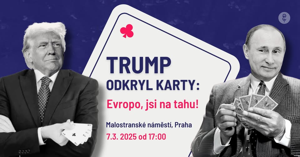Trump odkryl karty: Evropo, jsi na tahu!