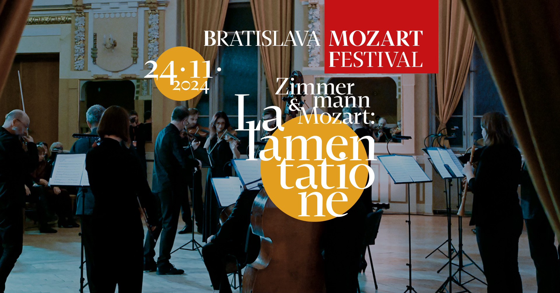 Zimmermann & Mozart: LA LAMENTATIONE • #BAMF2024 • záverečný koncert