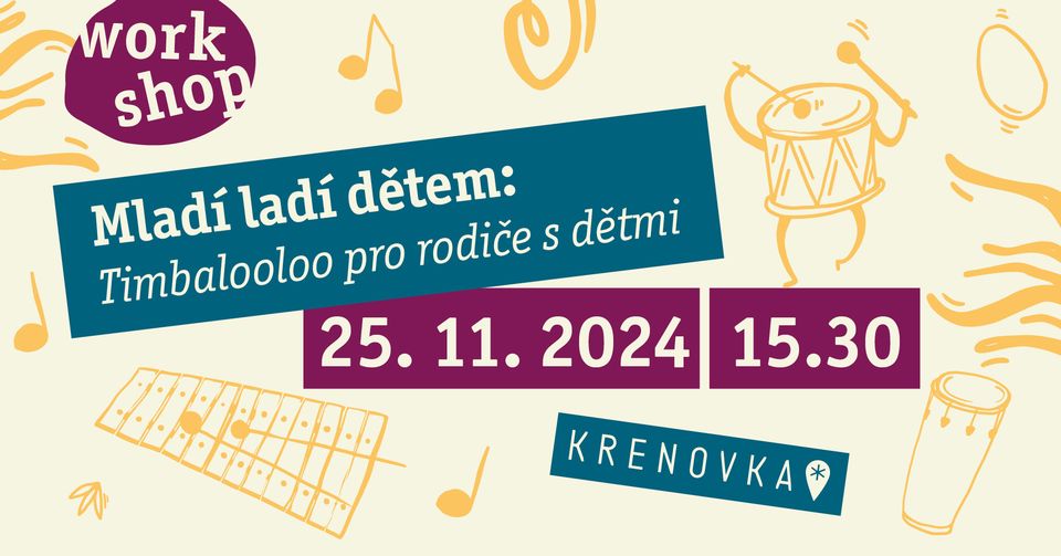 Mladí ladí dětem: Timbalooloo pro rodiče s dětmi (4. lekce)
